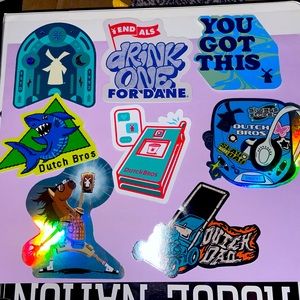 Dutch Bros Sticker Pack